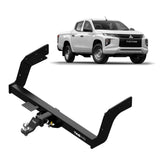 TAG | Heavy Duty Towbar & Direct Fit Wiring Kit | Mitsubishi Triton MR Dual Cab 2018–2024 (With Step) | T4C635-K203