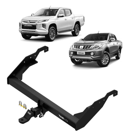 TAG | Heavy Duty Towbar & Wiring Kit | Mitsubishi Triton MR 2018–2024 (No Step) | T4C636-K203