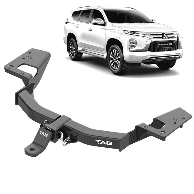 TAG | Heavy Duty Towbar & Direct Fit Wiring Kit | Mitsubishi Pajero Sport QE 2015–2019 | T4C644-K201