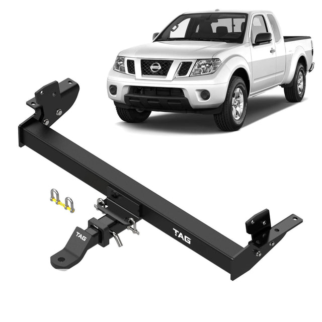 TAG | Heavy Duty Towbar & Direct Fit Wiring Kit | Nissan D40 Navara Ute 2005–2016 | T4D473-K201