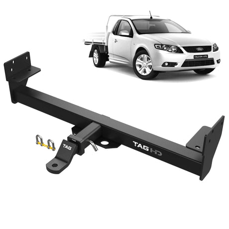 TAG | Heavy Duty Towbar & Direct Fit Wiring Kit | Ford Falcon Ute Cab Chassis AU-FGX (1999–2016) | T4F444-K201