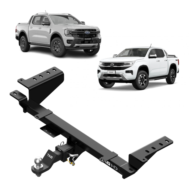 TAG | Heavy Duty Towbar & Direct Fit Wiring | Ford Ranger VW Amarok Next-Gen 2022-ON | T4F837-K101