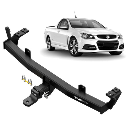 TAG | Heavy Duty Towbar & Direct Fit Wiring Kit | Holden Commodore Ute VE Series (Not Maloo) 09/2007–04/2013 | T4H465-K201