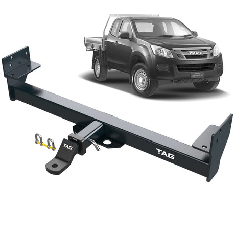 TAG | Heavy Duty Towbar & Direct Fit Wiring Kit | Isuzu D-MAX 2012–2020 No Rear Step | T4H596-K202