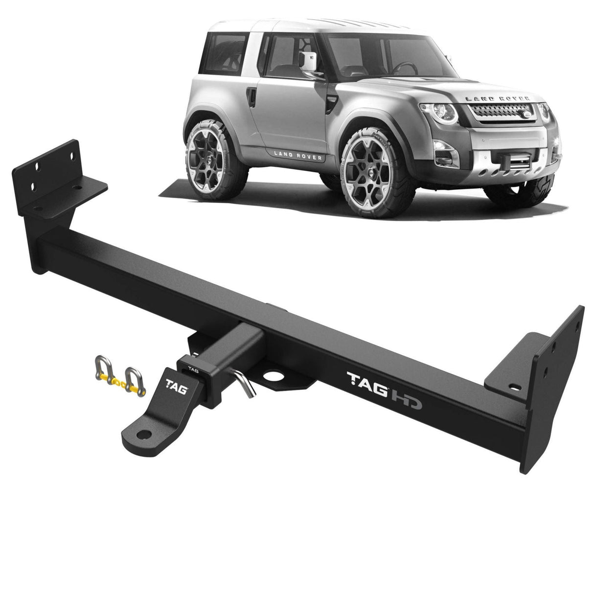 TAG | Heavy Duty Towbar & Universal Wiring Kit | Land Rover Defender L316 Wagon 2006–2016 | T4P603-K302