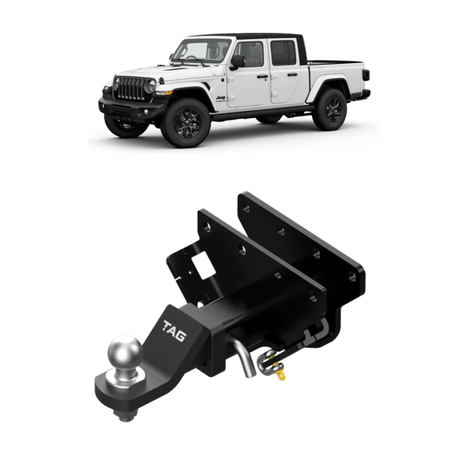 TAG | Heavy Duty Towbar | Jeep Gladiator JT Rubicon Overland 2020–2026 | T4P884