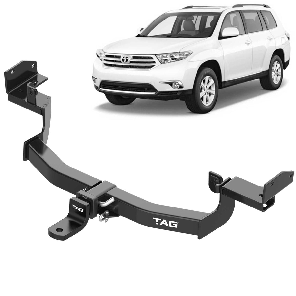 TAG | Heavy Duty Towbar & Wiring Kit | Toyota Kluger GSU40R GSU45R Series 2007–2014 | T4T507-K201