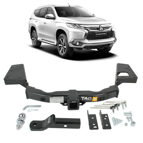 TAG | Heavy Duty Towbar & Direct Fit Wiring | Mitsubishi Pajero Sport QE SUV 2015–2019 | T7C667-K201