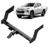 TAG | Heavy Duty Towbar 3-Piece & Direct Fit Wiring | Mitsubishi Triton MQ Ute 2015–2018 | T7C707-K201