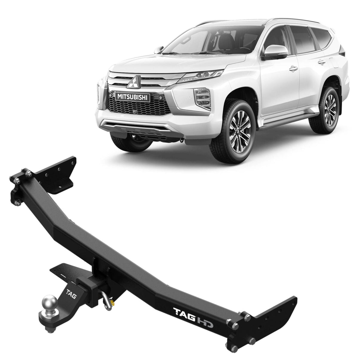 TAG - Mitsubishi Pajero Sport QF (2019 - on) Heavy Duty Towbar