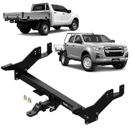TAG | Extended Heavy Duty Towbar & ECU Wiring Kit | Mazda BT-50 Isuzu D-MAX Cab Chassis 2020–On | T7H770-K201