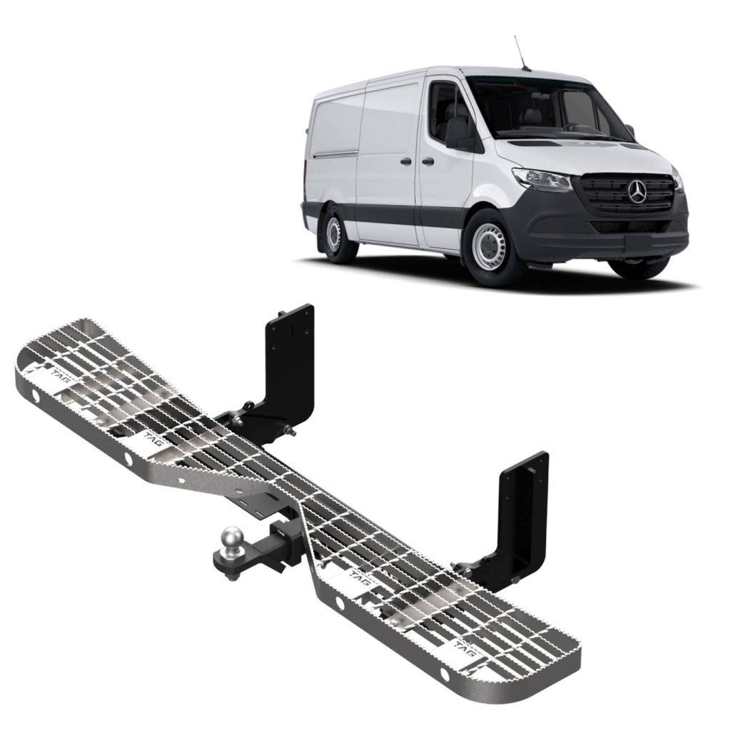 TAG | Rear Step, Heavy Duty Towbar & Sensor Kit | Mercedes-Benz Sprinter 519 907 MWB | T7P753-K010