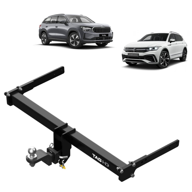TAG | Heavy Duty Towbar | VW Tiguan 2016–2024 Skoda Kodiaq 2016–On | T7PA27