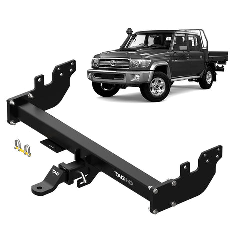 TAG | HD Towbar & Direct Fit Wiring Kit | Toyota Landcruiser 79 Single/Dual Cab 2012–On | T7T699-K201