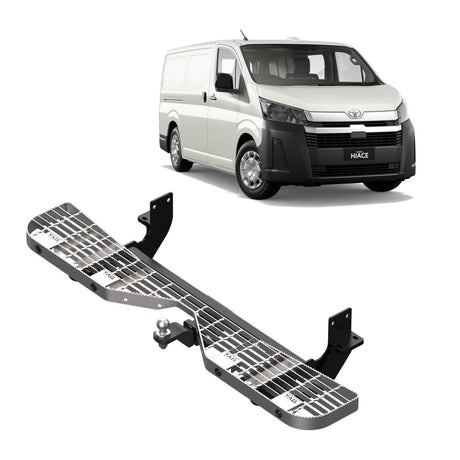 TAG | Heavy Duty Rear Step, Towbar & Wiring Kit | Toyota Hiace / Commuter H300 Facelift 2025–On | T7T743-K212