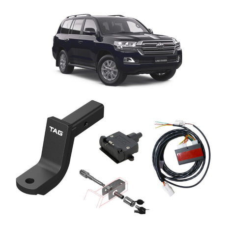 TAG | Tow Ball Mount & Direct Fit Wiring Kit | Toyota Landcruiser 200 Series 2007–2021 | TL4171-K202