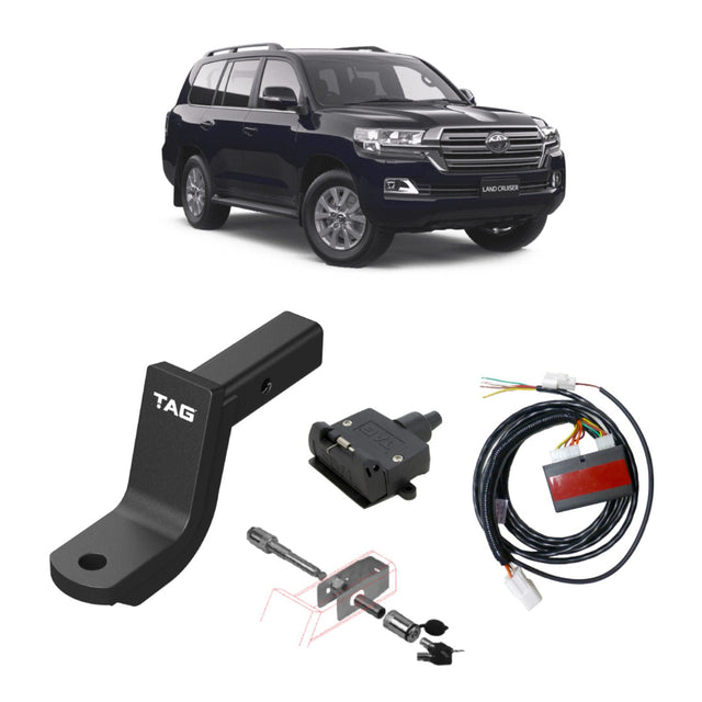 TAG | Tow Ball Mount & Direct Fit Wiring Kit | Toyota Landcruiser 200 Series 2007–2021 | TL4171-K202