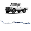 Redback Performance - Toyota Landcruiser 79 Series 4.2L 1HZ (10/1999 - 01/2007) Exhaust "Pipe & Resonator" STD