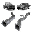 Redback Extreme Duty - Toyota Landcruiser 79 Series (2016 - on) 4" DPF Adaptor Kit Without Cat