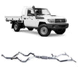 Redback Extreme Duty Twin Exhaust - Toyota Landcruiser 79 Series Single Cab (2007 - 2016) Performance Exhaust System
