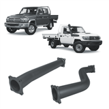 Redback Extreme Duty Exhaust for Toyota Landcruiser 79 Series with Centre Long Range Fuel Tank (11/2016 onwards)