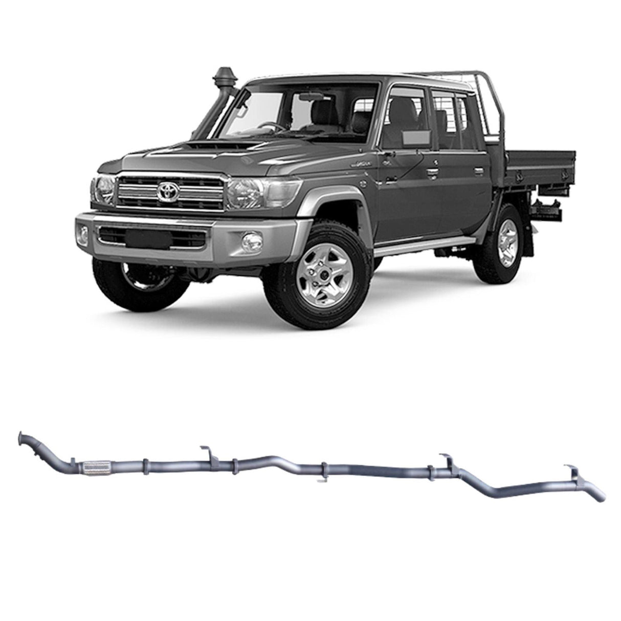 Redback Extreme Duty - Nissan Patrol GU (2000 - 2016) 3.0L Performance Exhaust