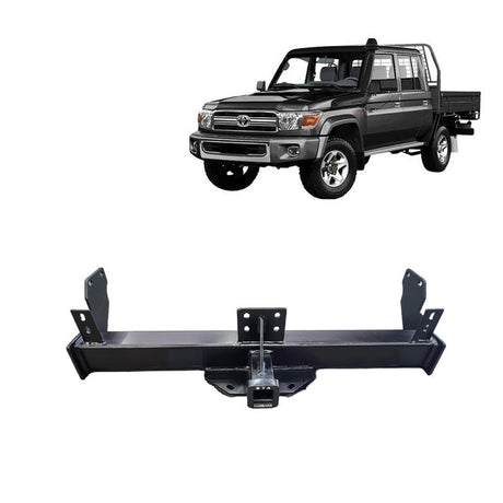BTA | Heavy Duty Towbar | Toyota Landcruiser 70-79 Series Long Tray 1985–On | 3500kg | TOY010HL