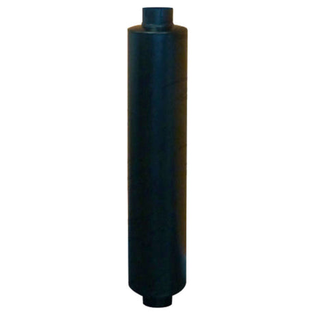 Redback - 5" Straight Through Muffler C/C 44"x10" Round Aluminised Steel