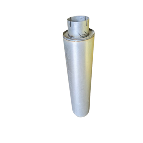 Redback - 5" Chambered Muffler Centre/Centre 1118x229mm Round Aluminised