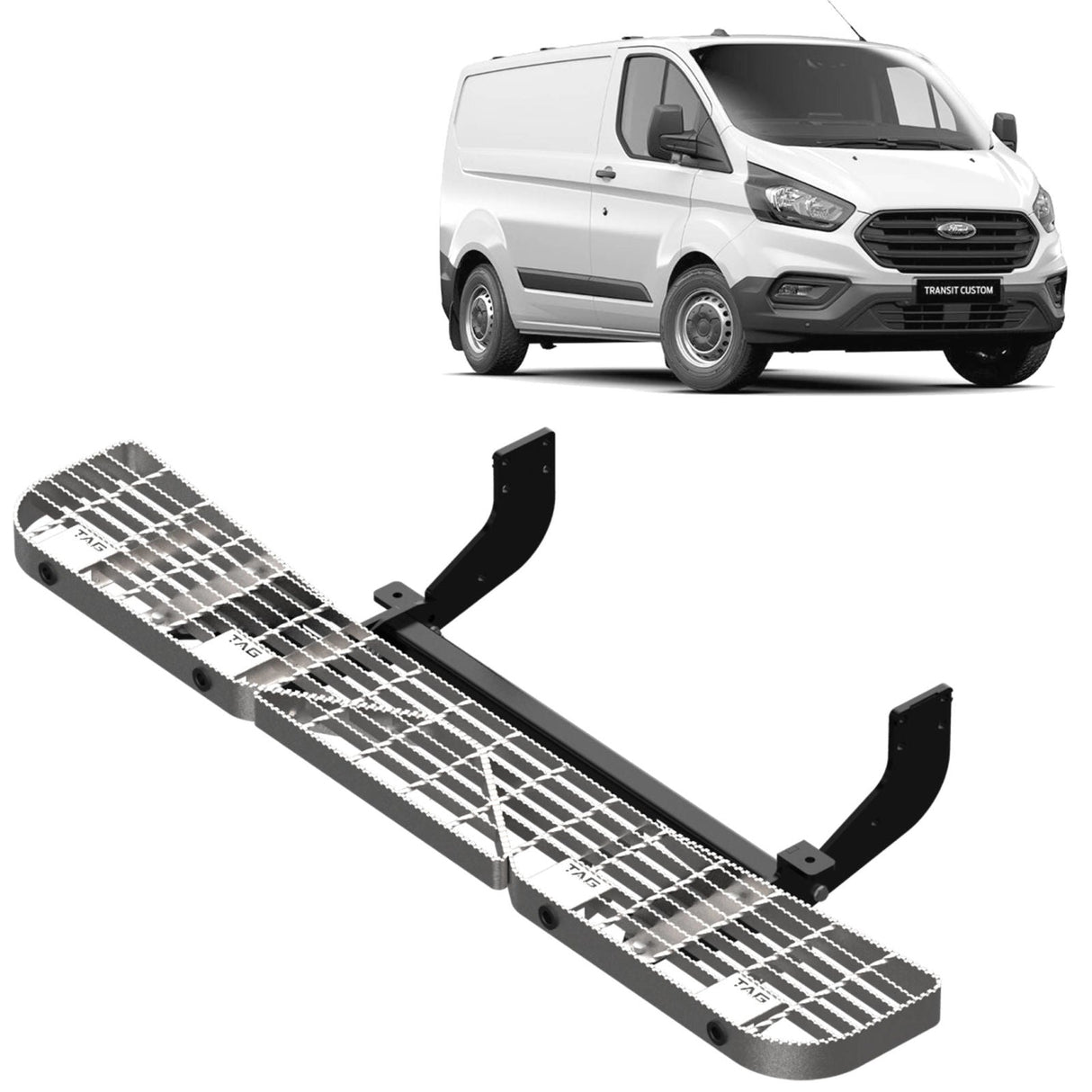 TAG | Rear Step Only (Non-Tow) | Ford Transit Custom VN Van 2013–2023 | TSF750-K010
