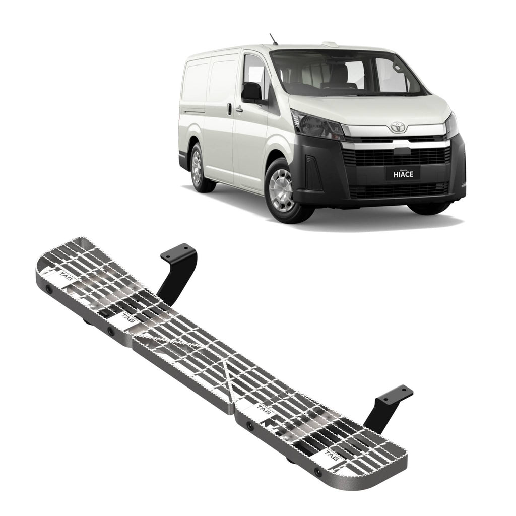 TAG | Galvanised Rear Step & Sensor Kit | Toyota Hiace / Commuter Van Bus 2025–On | TST751-K011