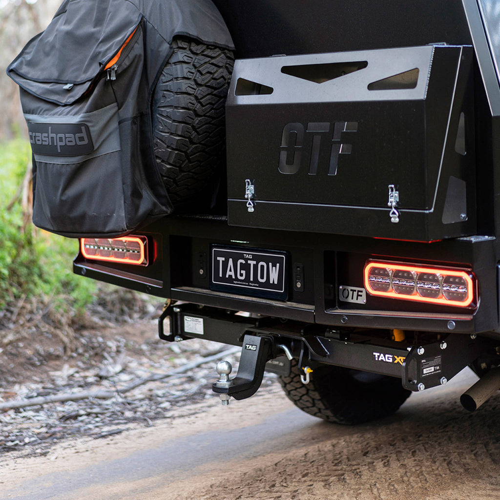 TAG | Extreme Recovery Towbar | Mazda BT-50 & Isuzu D-MAX Cab Chassis 2020–ON | TXR800
