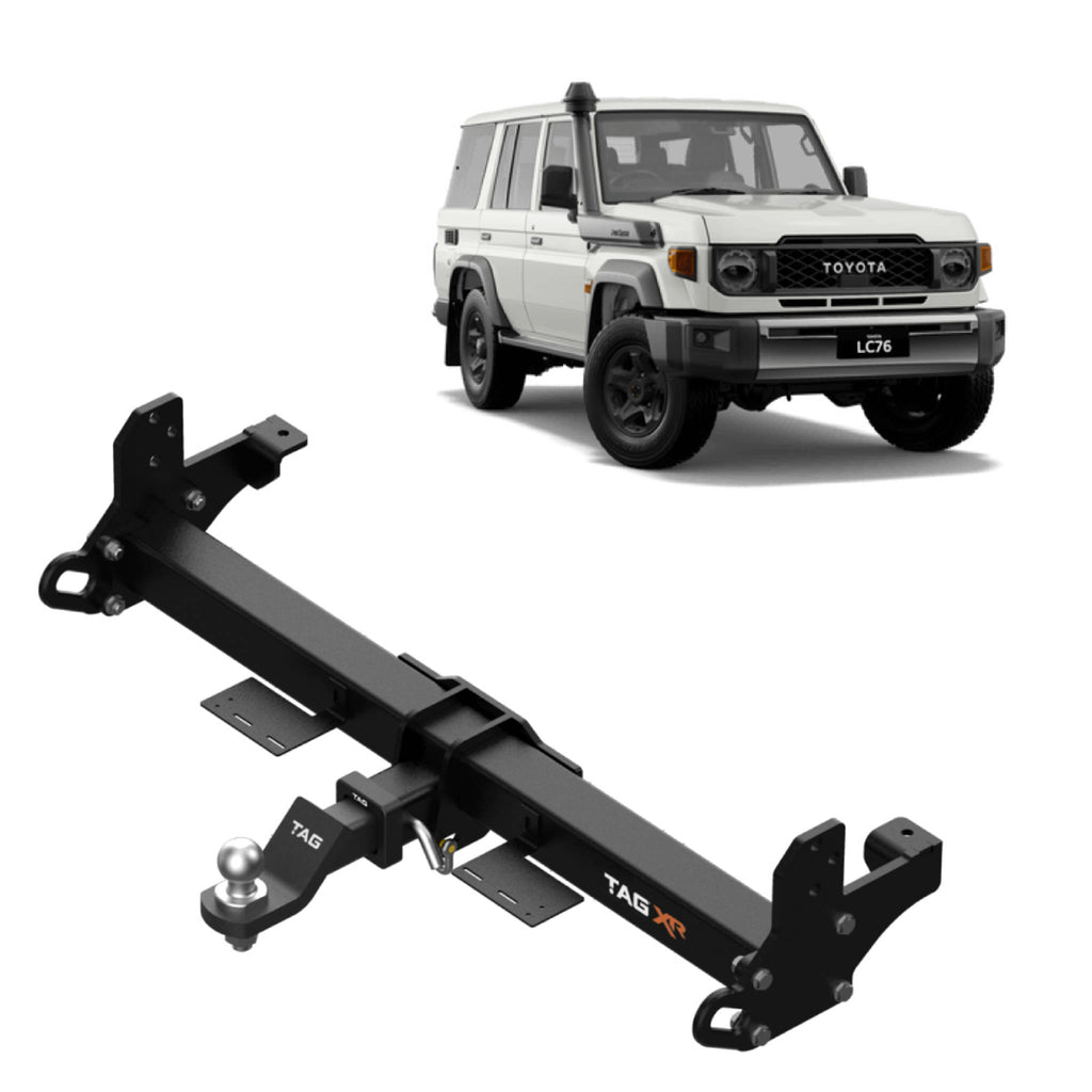 TAG | Extreme Recovery XR Towbar | Toyota Landcruiser 76 Series Wagon 2007–On | TXR853