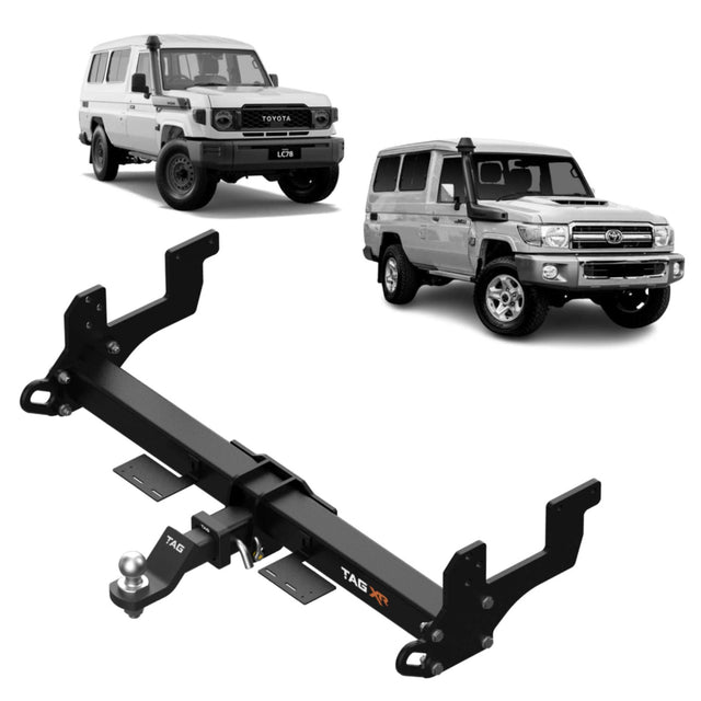 TAG | Extreme Recovery Towbar & Direct Fit Wiring | Toyota Landcruiser 78 Series Troopy 1991–On | TXR862-K201