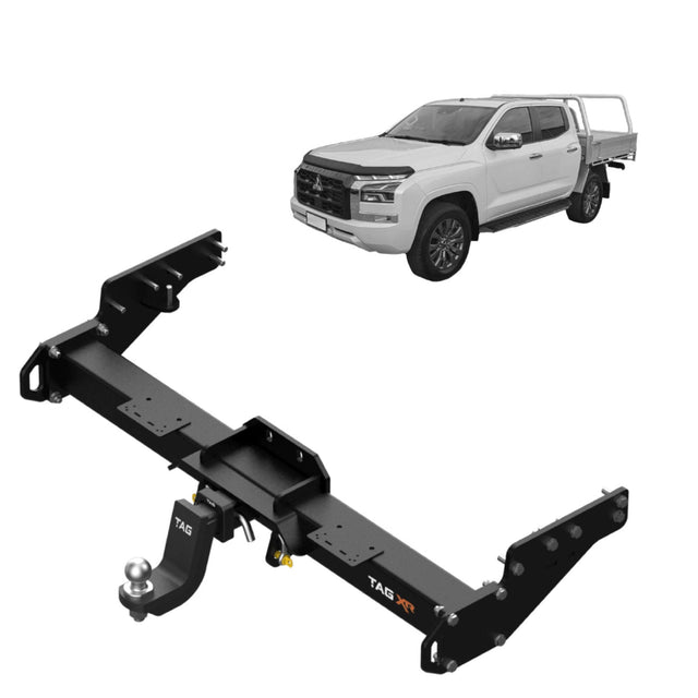 TAG | Extreme Recovery Towbar & Direct Fit Wiring | Mitsubishi Triton MV Cab Chassis 2024–On | TXR865-K201