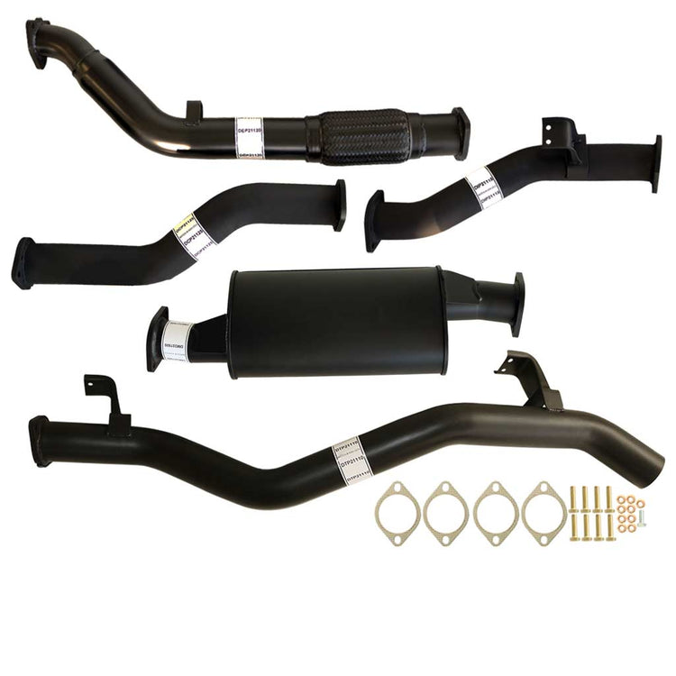 ESA | 3" Turbo Back Exhaust | Toyota Landcruiser 79 Series VDJ79R V8 D Cab Ute 2007 - 10/2016 | TY214-PO
