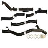 ESA | 3" Turbo Back Exhaust | Toyota Landcruiser 79 Series VDJ79R V8 D Cab Ute 2007 - 10/2016 | TY214-PO