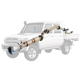 ESA | 3.5" Turbo Back DPF Delete Exhaust | Toyota Landcruiser 79 Series VDJ79 UTE 4.5L V8 10/2016 - On | TY218