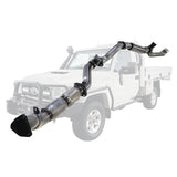 ESA | 3" Turbo Back Exhaust | Toyota Landcruiser 79 Series VDJ79R V8 Ute 2017 - Onwards | TY227