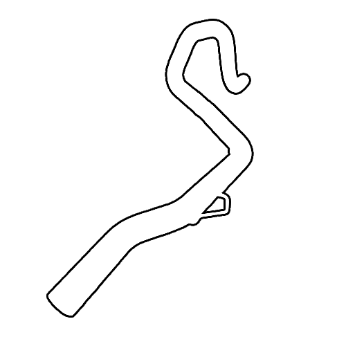 Standard Replacement - Mazda Bravo 2500 / Ford Courier 2500 (4/96 - 10/98) Tail Pipe (BT4674) (Berklee)