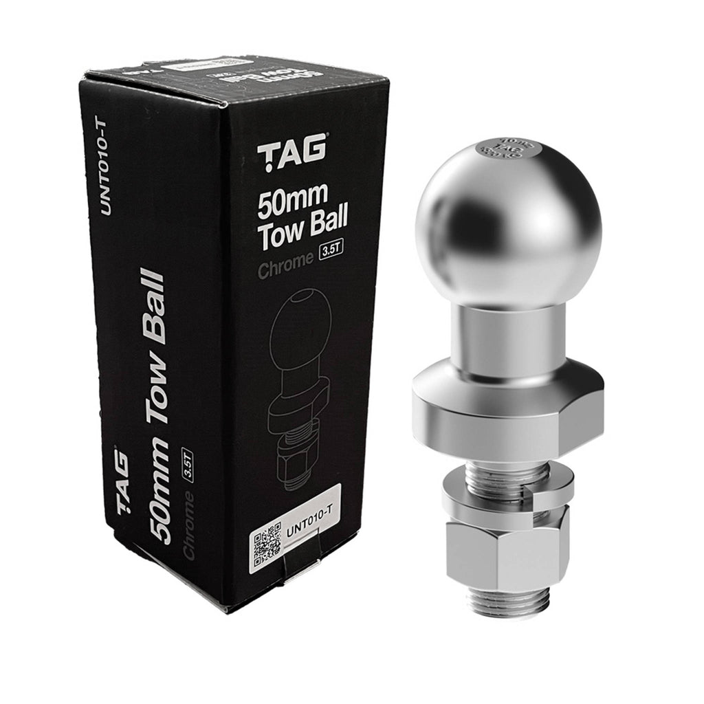 CURT | Rebellion XD ShockDrop Ball Mount Kit | 50mm Tow Ball 3500kg | 45969-85-50