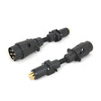 TAG | Trailer Adapter | 7-Pin Large Round Plug to 7-Pin Small Round Socket | UNTA012