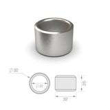 TAG | Reducer Bush (32mm to 22mm) | Suits 50mm Tow Ball in 70mm Mount | UNTBUSH