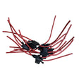 TAG | 12V 30A In-Line Water Resistant Fuse Holder with Blade Fuse 10 Pack | Universal Fitting | UNTE004