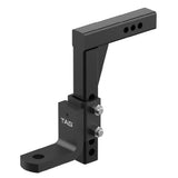 TAG | Adjustable Heavy Duty Tow Ball Mount 90° Face | Universal 50mm Square Hitch 360mm Drop | UNTTBM150