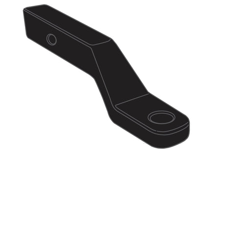 TAG | 4" Drop Forged Tow Ball Mount 241mm Long 50mm Square Hitch | Universal Heavy Duty | UNTTBM454