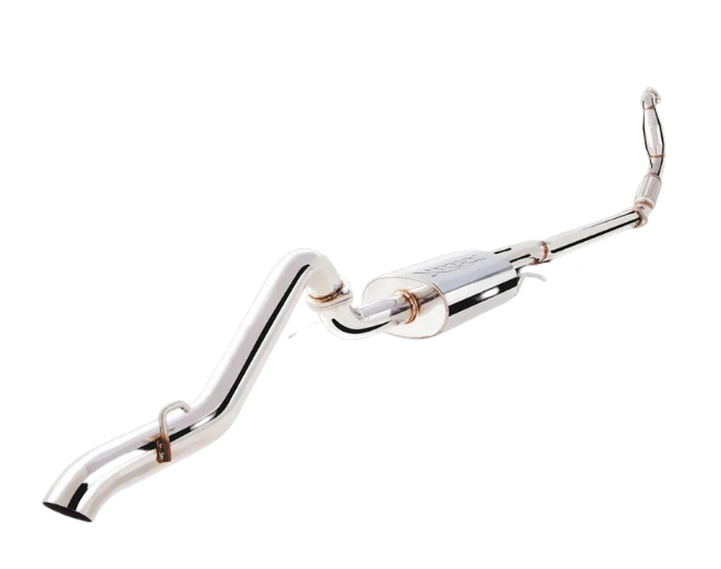 XForce | 3" Turbo Back Exhaust No Cat 3-Bolt Flange | Mitsubishi Triton MN 2.5L 2009–2015 | E4-MT07-TBS