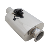 XForce | Varex Valved Oval Muffler 4" Inlet Flanged 16" Body | Universal Fitment | VMK18-400