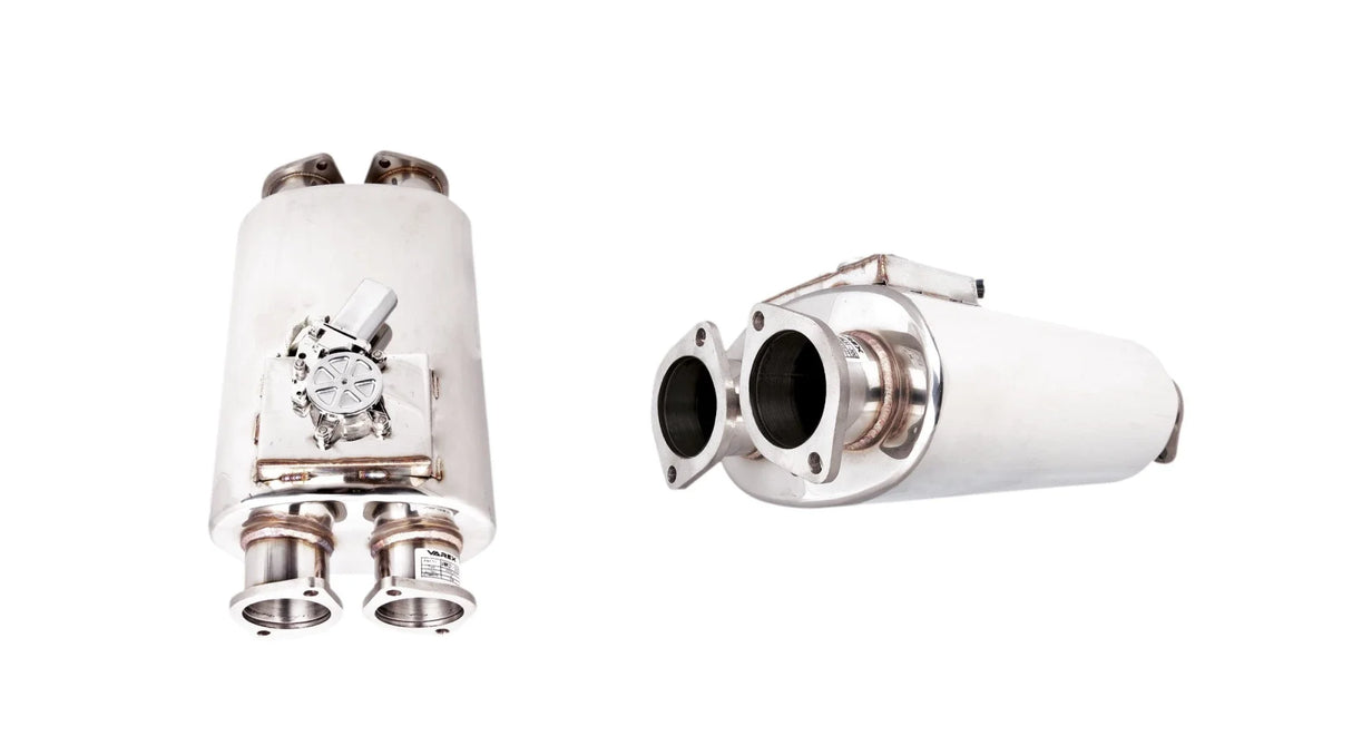 XFORCE - Twin In Twin Out 3" Inch Oval Varex Muffler