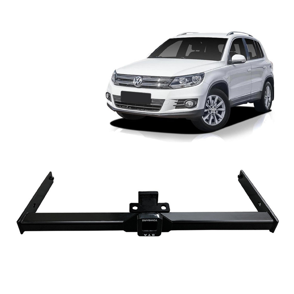 BTA | Heavy Duty Towbar | VW Tiguan Wagon 2006–2016 | Capacity 2000kg | VOLK06H